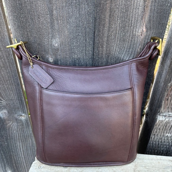 Vintage Coach Slim Duffle Mahogany - Picture 4 of 12